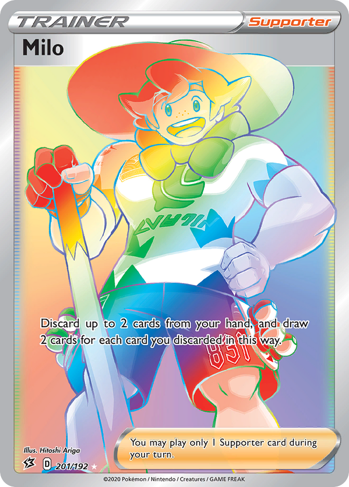 Milo (201/192) [Sword & Shield: Rebel Clash] Pokémon