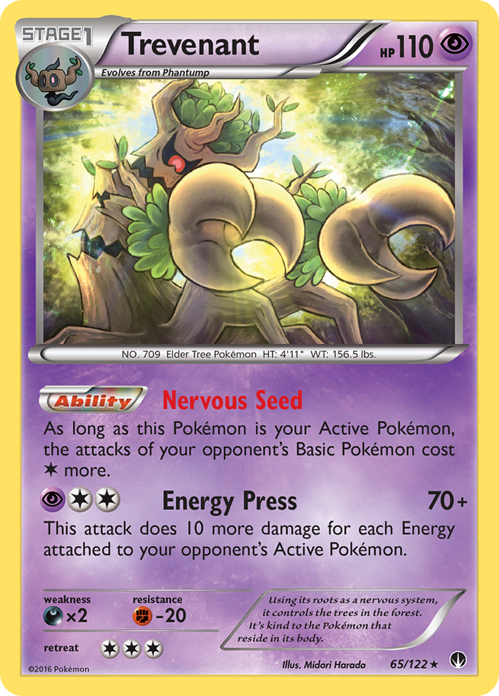 Trevenant (65/122) [XY: BREAKpoint] Pokémon