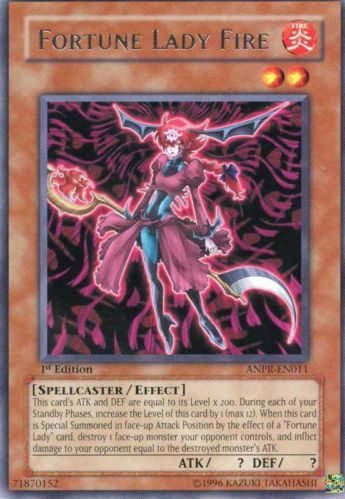 Fortune Lady Fire [ANPR-EN011] Rare Yu-Gi-Oh!