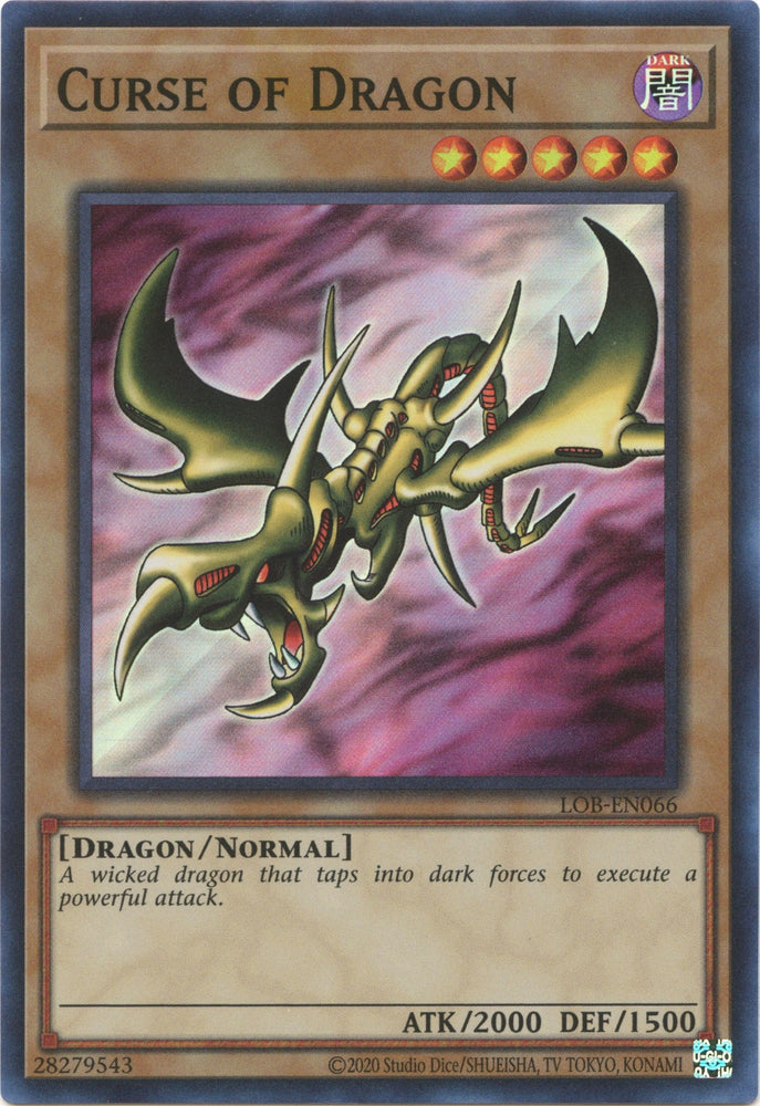 Curse of Dragon (25th Anniversary) [LOB-EN066] Super Rare Yu-Gi-Oh!