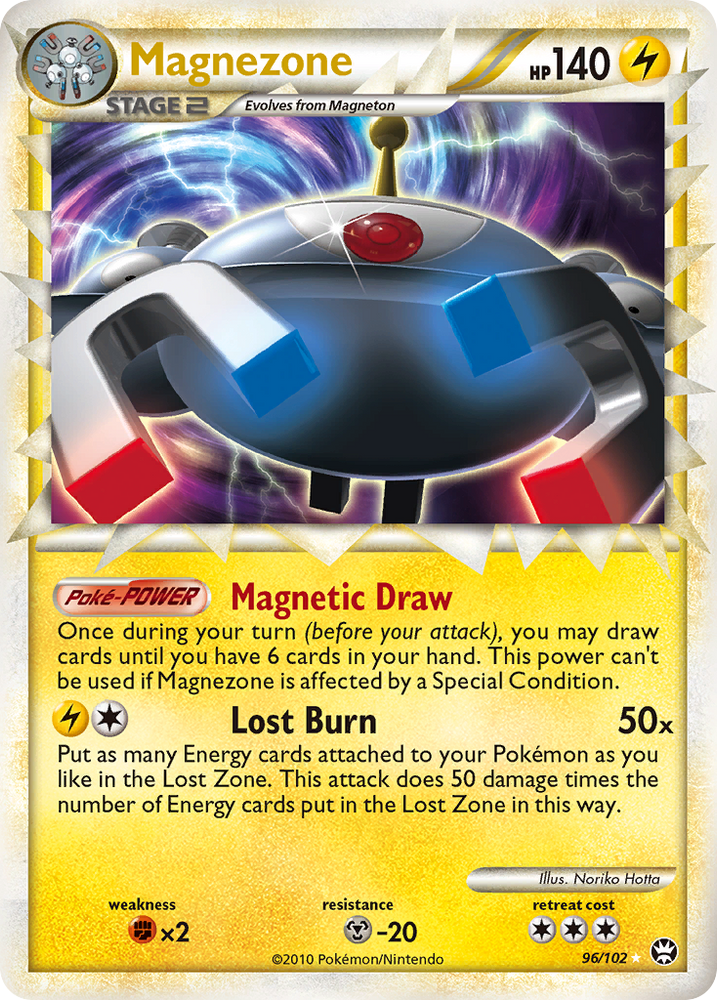 Magnezone (96/102) [HeartGold & SoulSilver: Triumphant] Pokémon