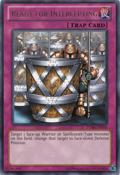 Ready for Intercepting [TU08-EN010] Rare Yu-Gi-Oh!