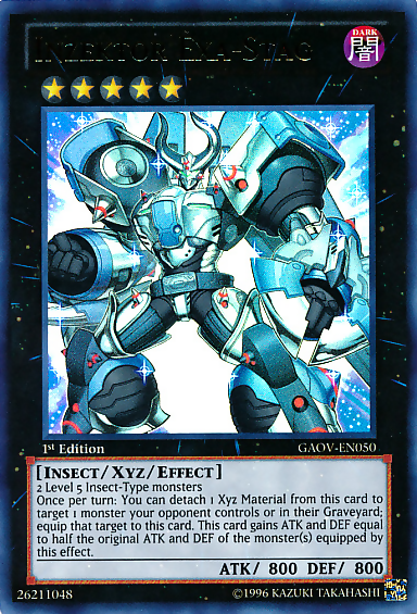 Inzektor Exa-Stag [GAOV-EN050] Ultra Rare Yu-Gi-Oh!