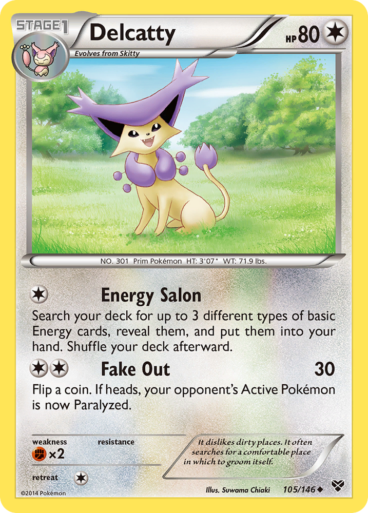Delcatty (105/146) [XY: Base Set] Pokémon