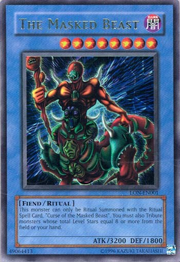 The Masked Beast [LON-EN001] Ultra Rare Yu-Gi-Oh!