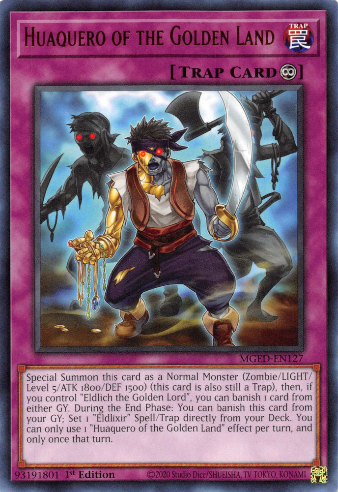 Huaquero of the Golden Land [MGED-EN127] Rare Yu-Gi-Oh!