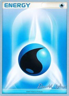 Water Energy (Stallgon - David Cohen) [World Championships 2009] Pokémon