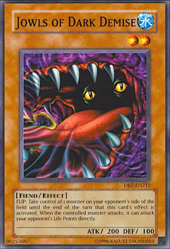 Jowls of Dark Demise [DB2-EN212] Common Yu-Gi-Oh!