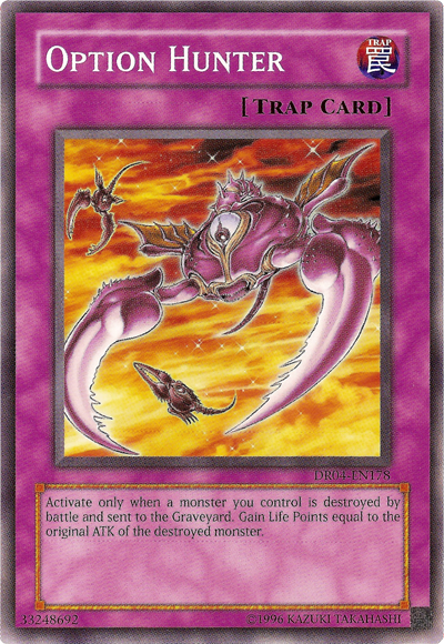 Option Hunter [DR04-EN178] Common Yu-Gi-Oh!