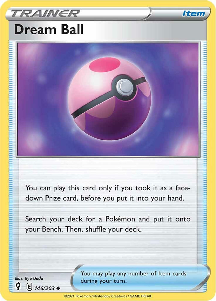 Dream Ball (146/203) [Sword & Shield: Evolving Skies] Pokémon