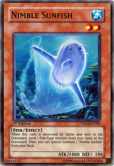 Nimble Sunfish [TSHD-EN084] Super Rare Yu-Gi-Oh!