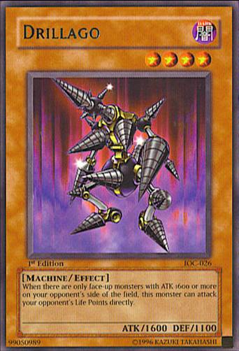 Drillago [IOC-026] Rare Yu-Gi-Oh!