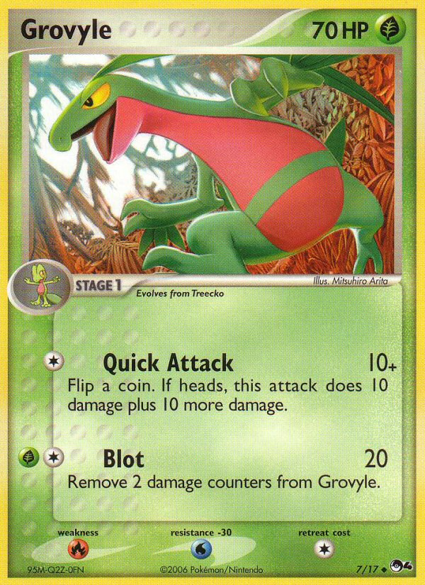 Grovyle (7/17) [POP Series 4] Pokémon