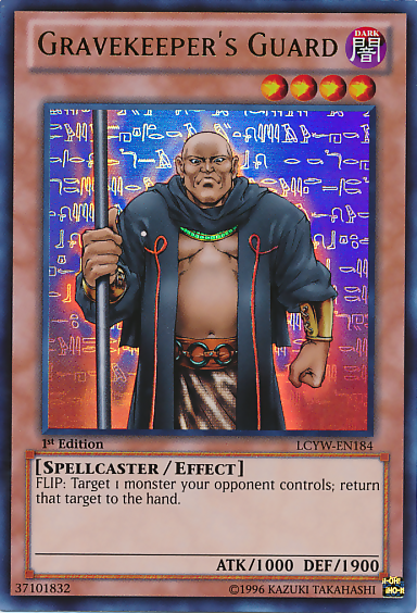 Gravekeeper's Guard [LCYW-EN184] Ultra Rare Yu-Gi-Oh!
