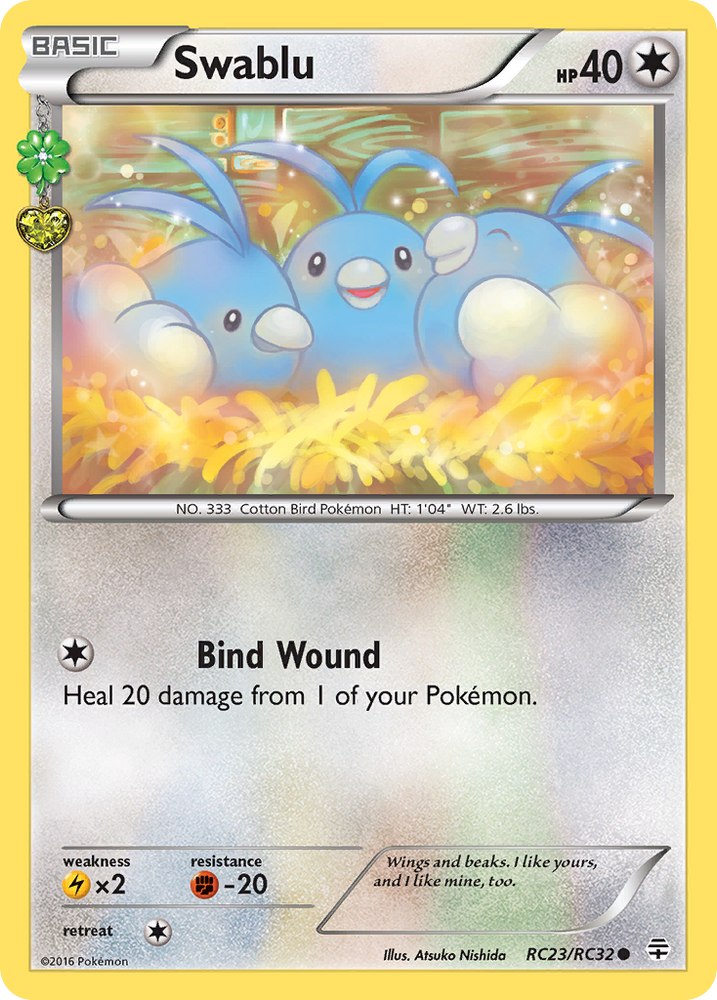 Swablu (RC23/RC32) [XY: Generations] Pokémon