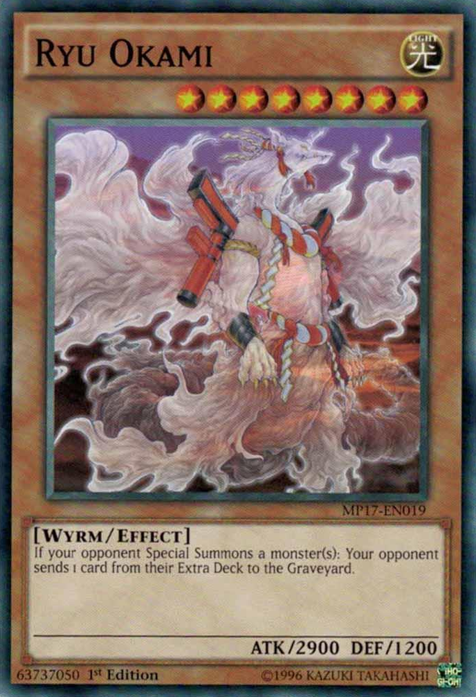 Ryu Okami [MP17-EN019] Common Yu-Gi-Oh!