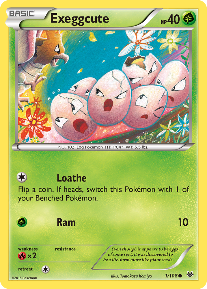 Exeggcute (1/108) [XY: Roaring Skies] Pokémon