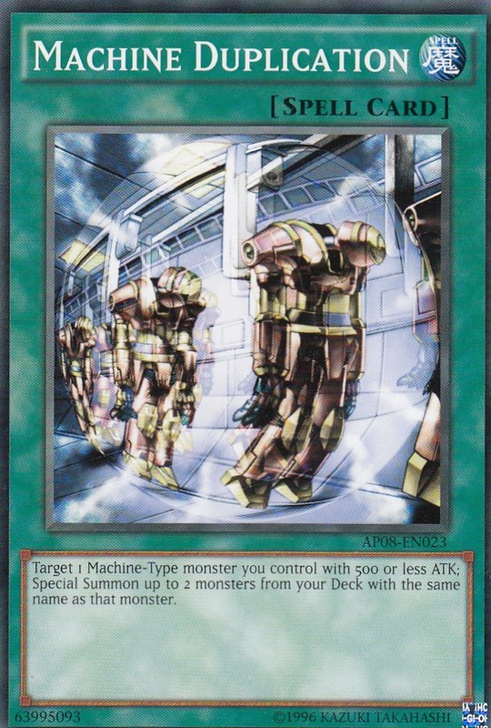 Machine Duplication [AP08-EN023] Common Yu-Gi-Oh!