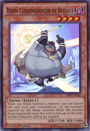 Djinn Cursenchanter of Rituals [THSF-EN038] Super Rare Yu-Gi-Oh!