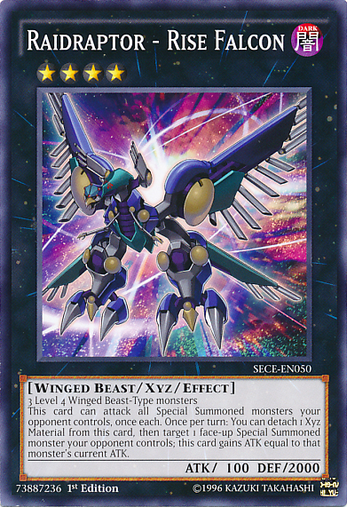 Raidraptor - Rise Falcon [SECE-EN050] Common Yu-Gi-Oh!