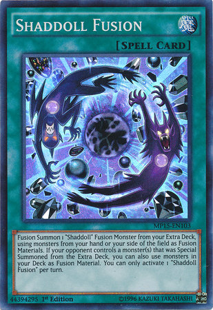 Shaddoll Fusion [MP15-EN103] Super Rare Yu-Gi-Oh!