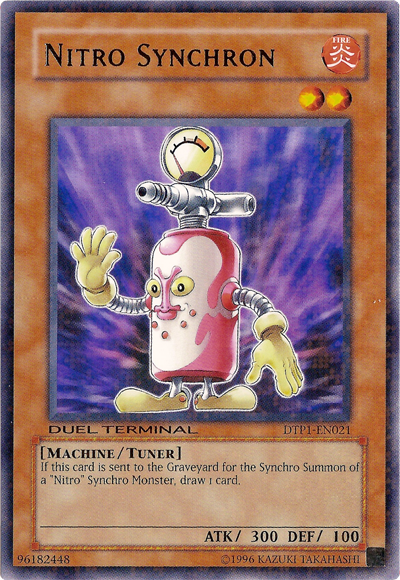 Nitro Synchron [DTP1-EN021] Rare Yu-Gi-Oh!