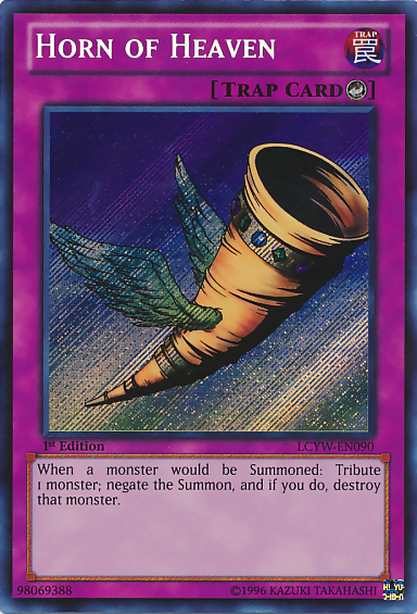 Horn of Heaven [LCYW-EN090] Secret Rare Yu-Gi-Oh!