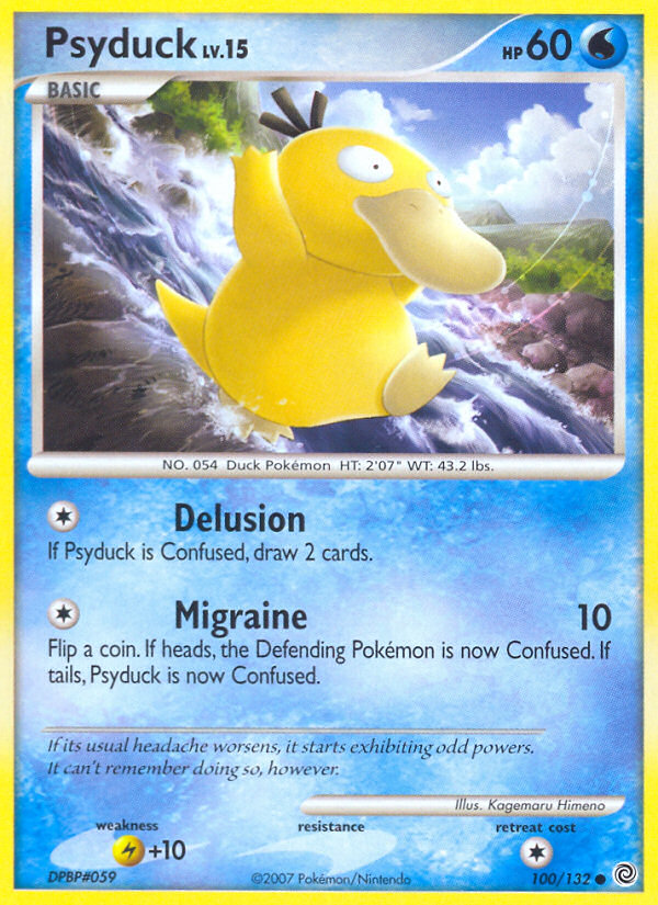 Psyduck (100/132) [Diamond & Pearl: Secret Wonders] Pokémon