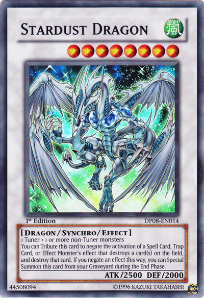 Stardust Dragon [DP08-EN014] Super Rare Yu-Gi-Oh!