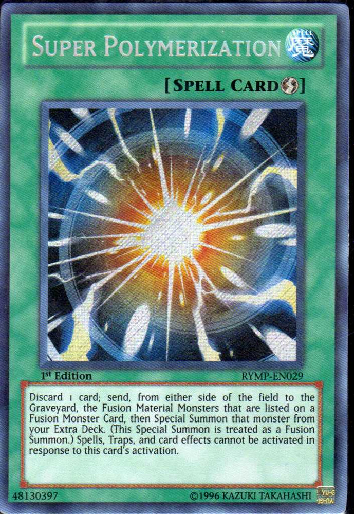 Super Polymerization [RYMP-EN029] Secret Rare Yu-Gi-Oh!