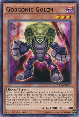 Gorgonic Golem [MP14-EN192] Common Yu-Gi-Oh!