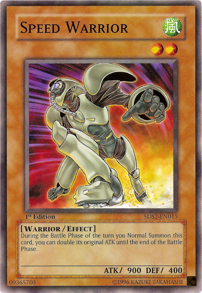 Speed Warrior [5DS2-EN015] Common Yu-Gi-Oh!