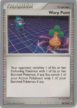 Warp Point (88/100) (Psychic Lock - Jason Klaczynski) [World Championships 2008] Pokémon