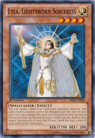 Lyla, Lightsworn Sorceress [SDLI-EN008] Common Yu-Gi-Oh!