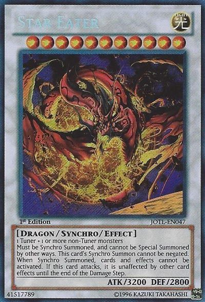 Star Eater (Secret) [JOTL-EN047] Secret Rare Yu-Gi-Oh!
