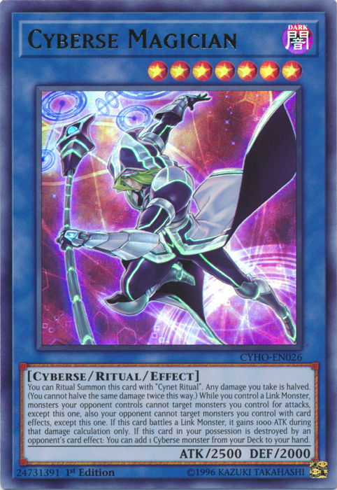 Cyberse Magician [CYHO-EN026] Ultra Rare