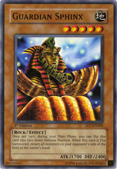 Guardian Sphinx [SD7-EN005] Common Yu-Gi-Oh!