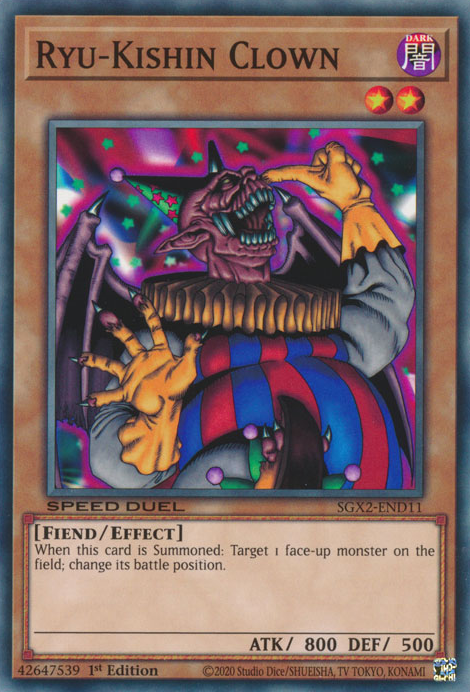 Ryu-Kishin Clown [SGX2-END11] Common Yu-Gi-Oh!
