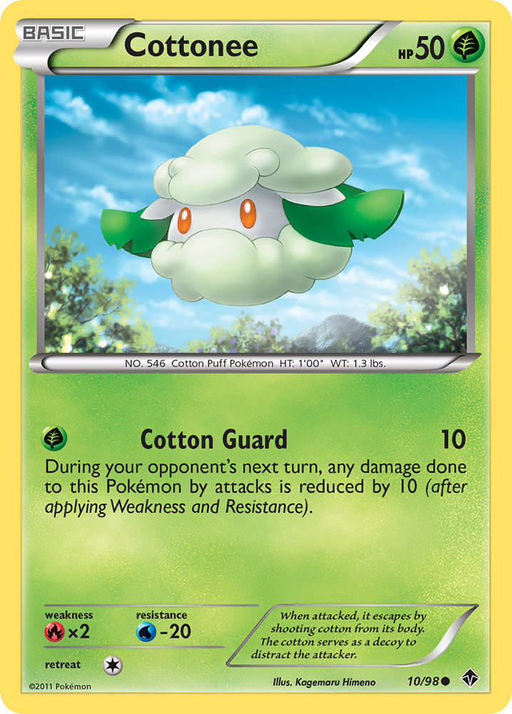 Cottonee (10/98) [Black & White: Emerging Powers] Pokémon