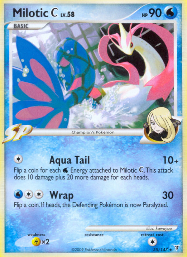 Milotic C (35/147) [Platinum: Supreme Victors] Pokémon