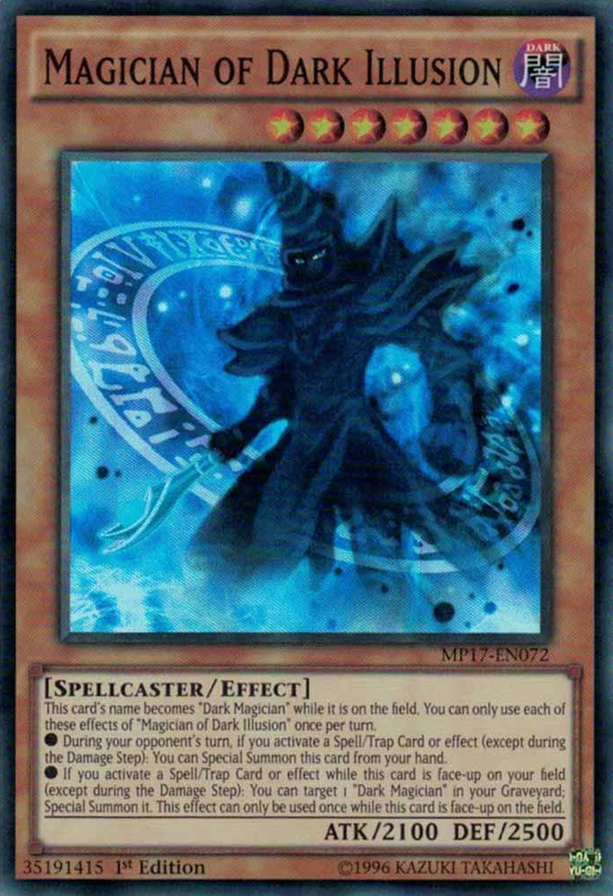 Magician of Dark Illusion [MP17-EN072] Super Rare Yu-Gi-Oh!