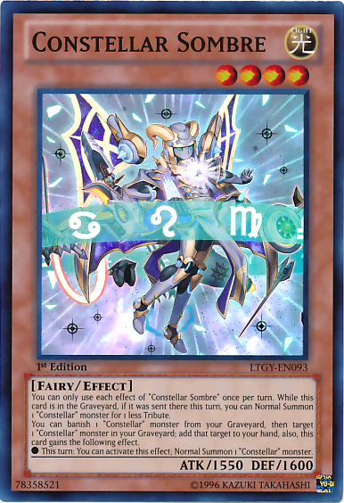 Constellar Sombre [LTGY-EN093] Super Rare Yu-Gi-Oh!