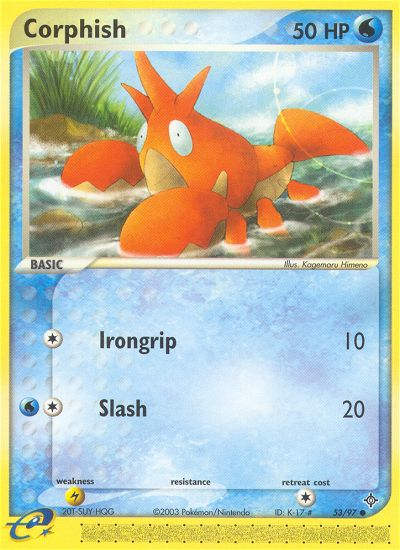 Corphish (53/97) [EX: Dragon] Pokémon