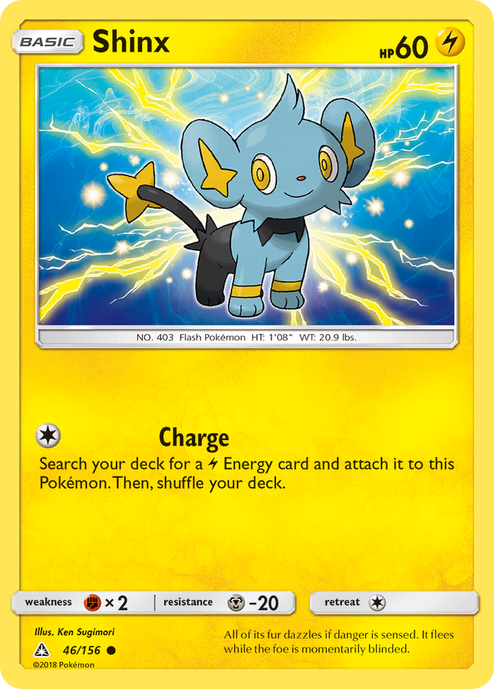 Shinx (46/156) [Sun & Moon: Ultra Prism] Pokémon