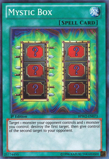 Mystic Box [BPW2-EN073] Super Rare Yu-Gi-Oh!