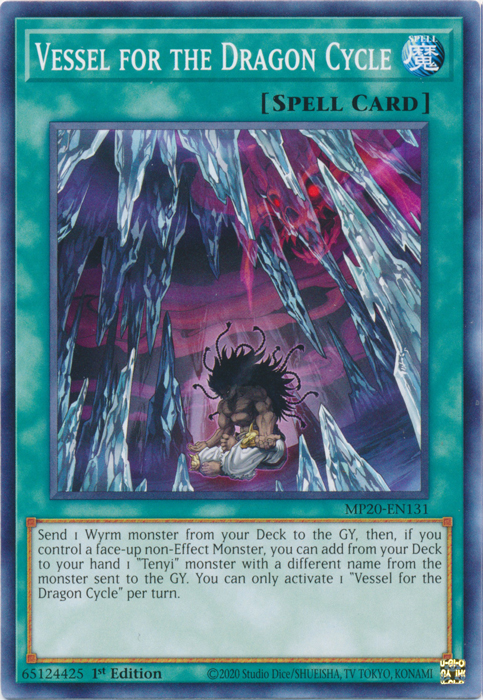 Vessel for the Dragon Cycle [MP20-EN131] Common Yu-Gi-Oh!