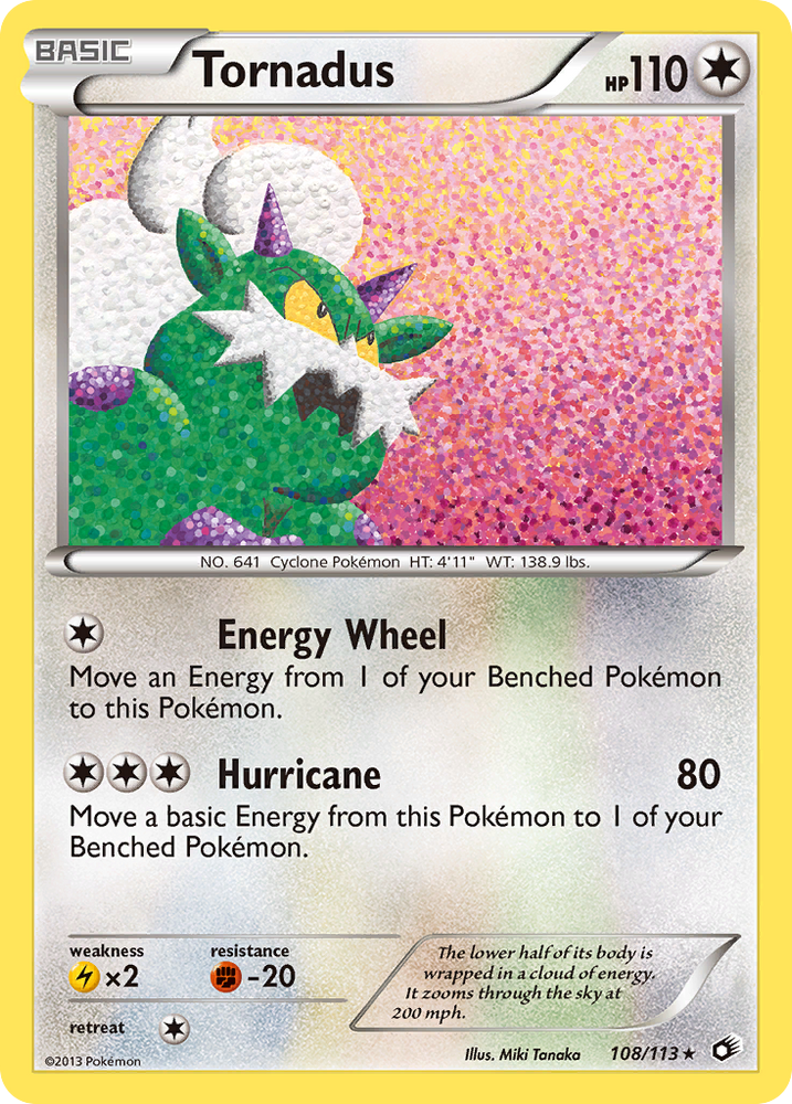 Tornadus (108/113) [Black & White: Legendary Treasures] Pokémon