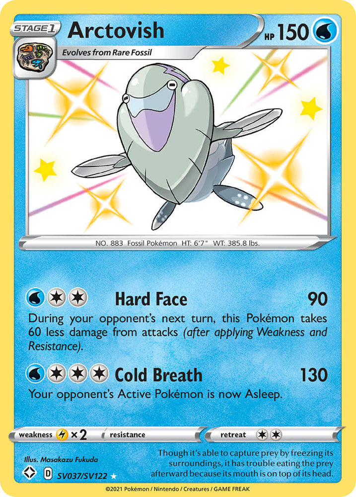 Arctovish (SV037/SV122) [Sword & Shield: Shining Fates] Pokémon