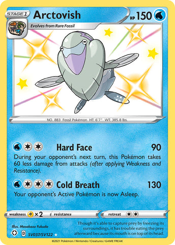 Arctovish (SV037/SV122) [Sword & Shield: Shining Fates] Pokémon