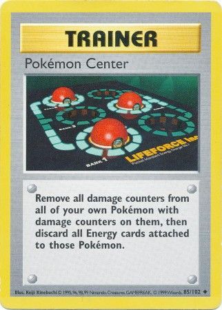 Pokemon Center (85/102) [Base Set Shadowless Unlimited] Pokémon